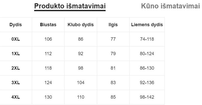 Vientisas maudymosi kostiumėlis SilkySet MB0070 (L-4XL)