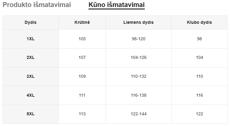 Satino naktinukai SilkySet MN0432 (XL-5XL)