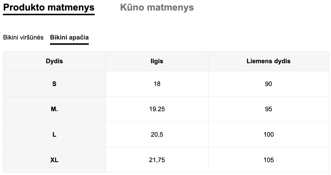4 dalių bikini komplektas SilkySet MB0217
