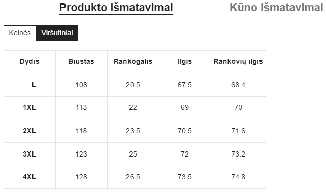 Sportinis kostiumėlis SilkySet SK0029 (L-4XL)