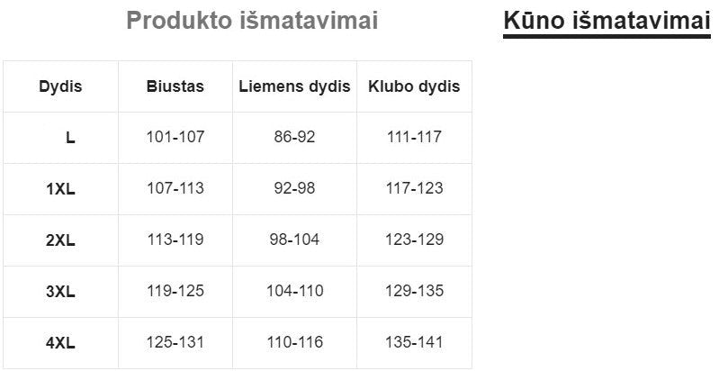 Maudymosi kostiumėlis SilkySet MB0072 (L-4XL)