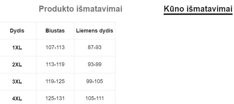 Moteriškų apatinių komplektas SilkySet MA0032 (XL-4XL)