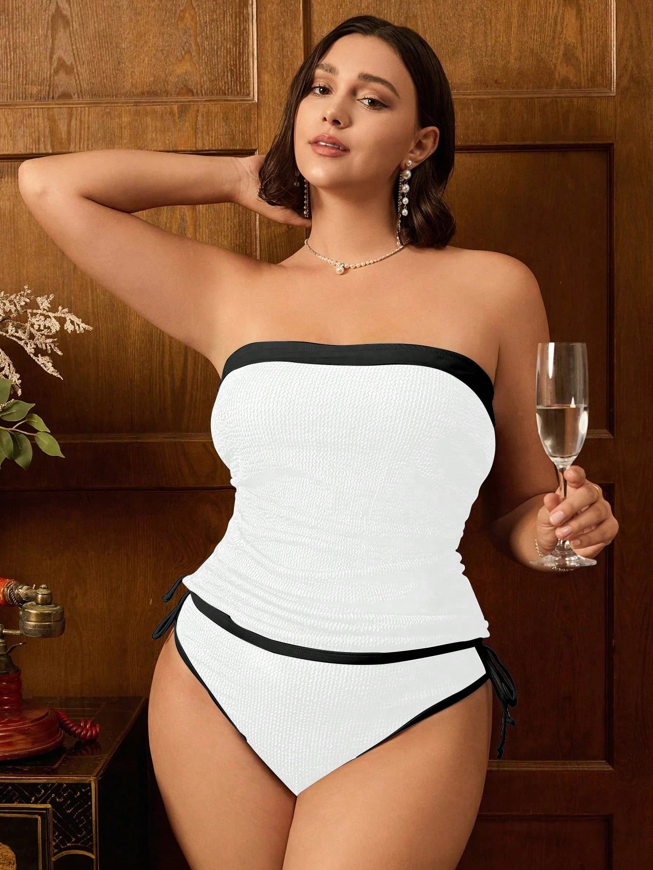Maudymosi kostiumėlis (tankini) SilkySet MB0261