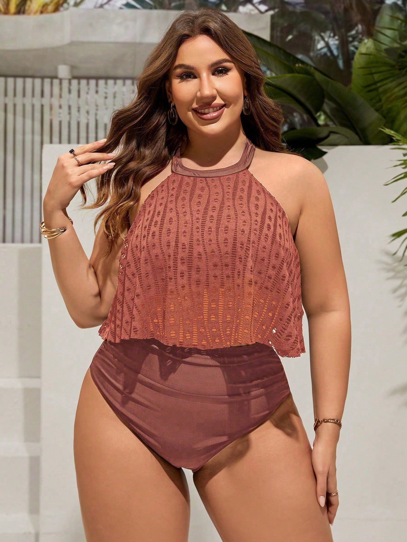 Maudymosi kostiumėlis (tankini) SilkySet MB0257