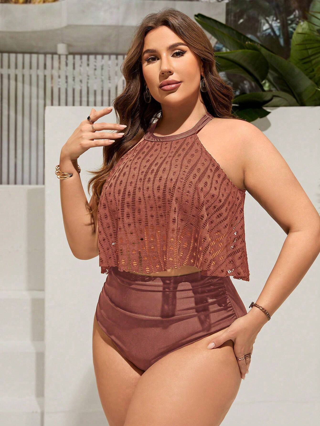 Maudymosi kostiumėlis (tankini) SilkySet MB0257
