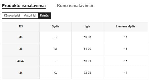 Seksualus apatinių komplektas SilkySet MA0156