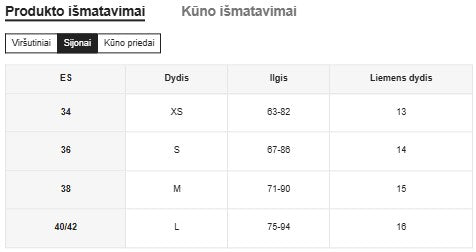 Seksualus apatinių komplektas SilkySet MA0158