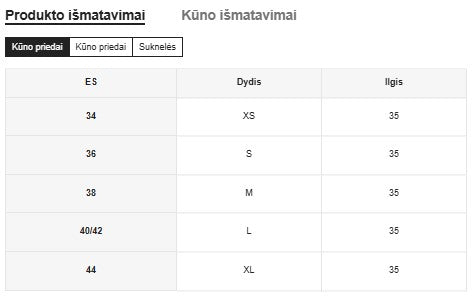 Seksuali suknelė SilkySet MA0159