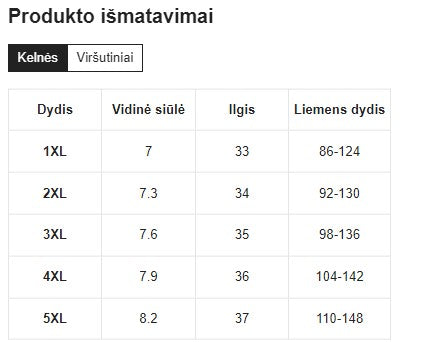 Satino pižama SilkySet MN0141 (XL-5XL)