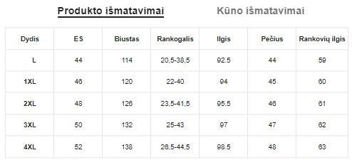 Švarko tipo suknelė SilkySet WD0031 (L-4XL)