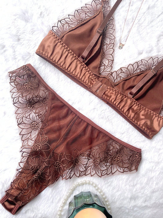 Satino apatinių komplektas SilkySet MA0016