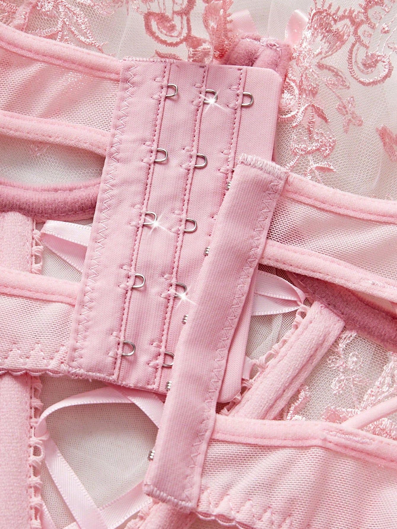 Seksualių apatinių komplektas SilkySet MA0246