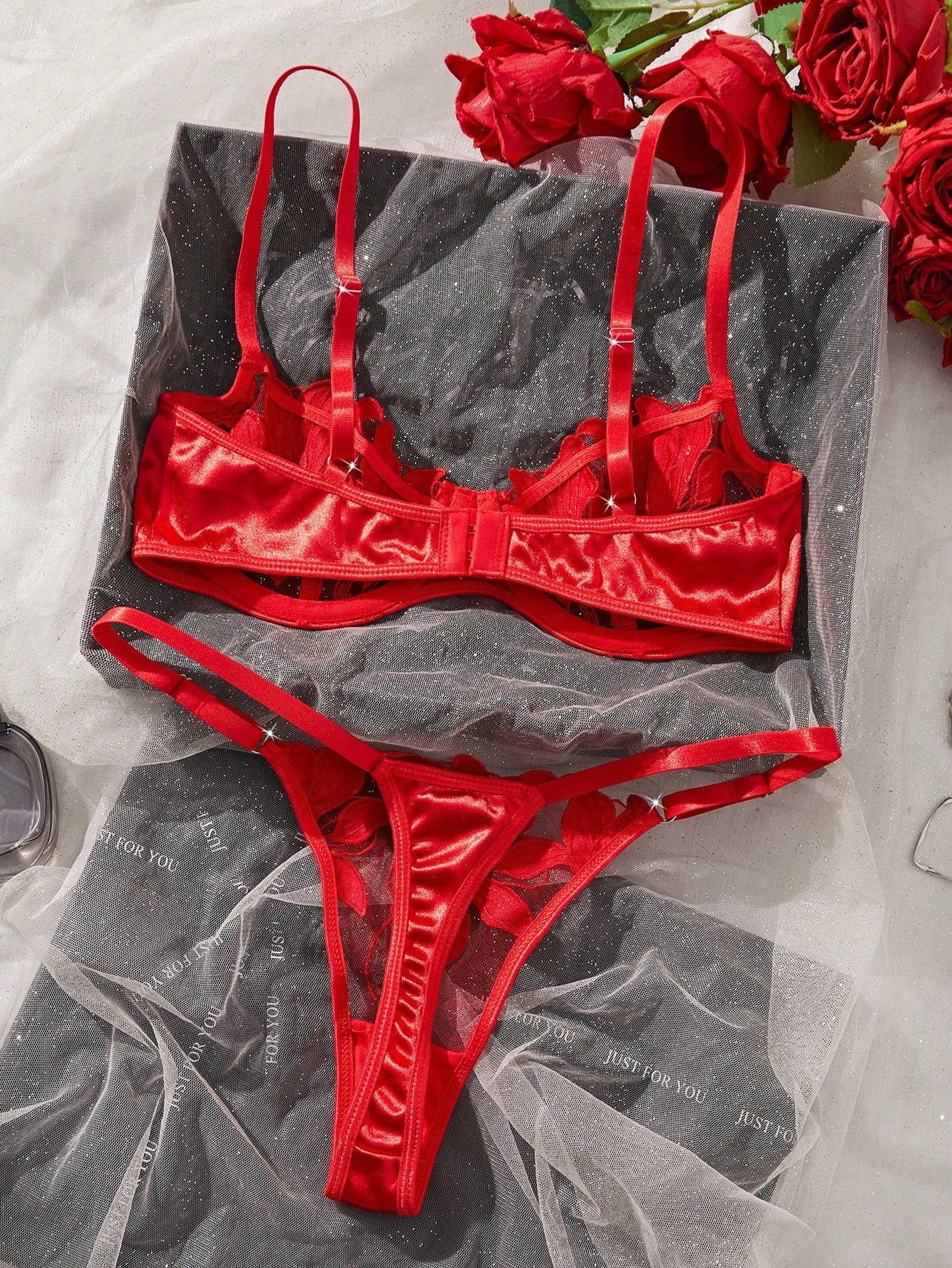 Seksualus apatinių komplektas SilkySet MA0099