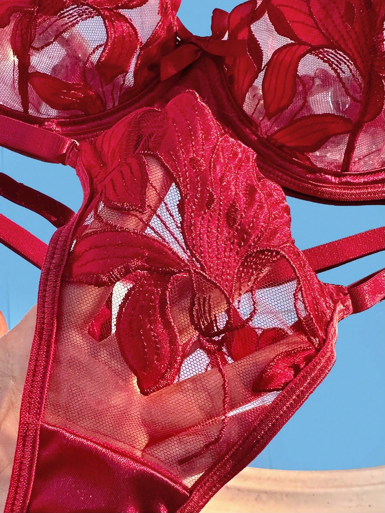 Seksualus apatinių komplektas SilkySet MA0099