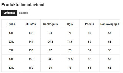 Šilta pižama SilkySet MN0181 (XL-5XL)