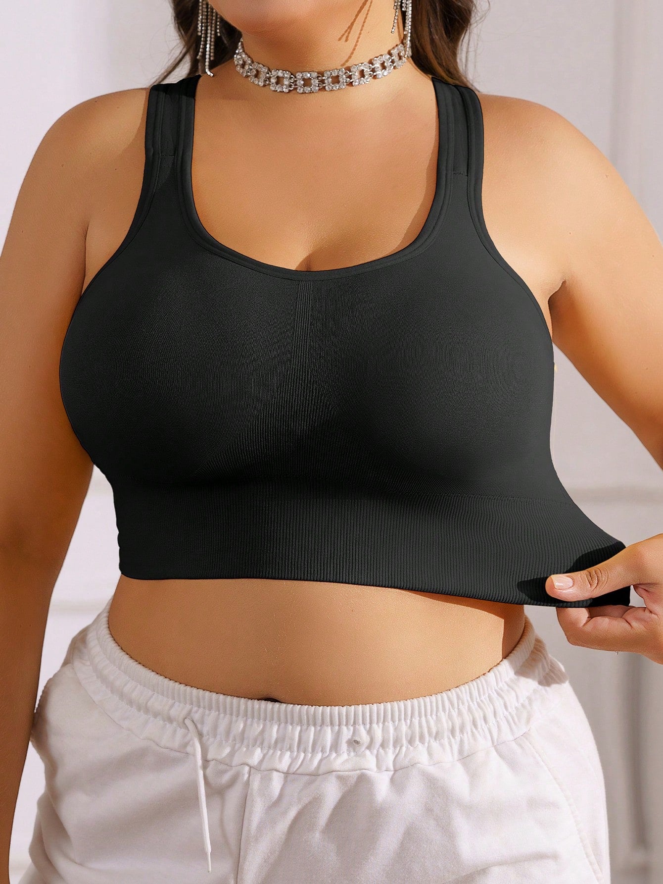 Sportinė liemenėlė SilkySet ML0056 (L-3XL)