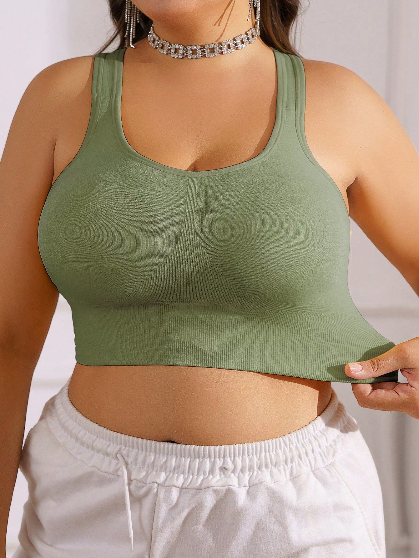 Sportinė liemenėlė SilkySet ML0056 (L-3XL)