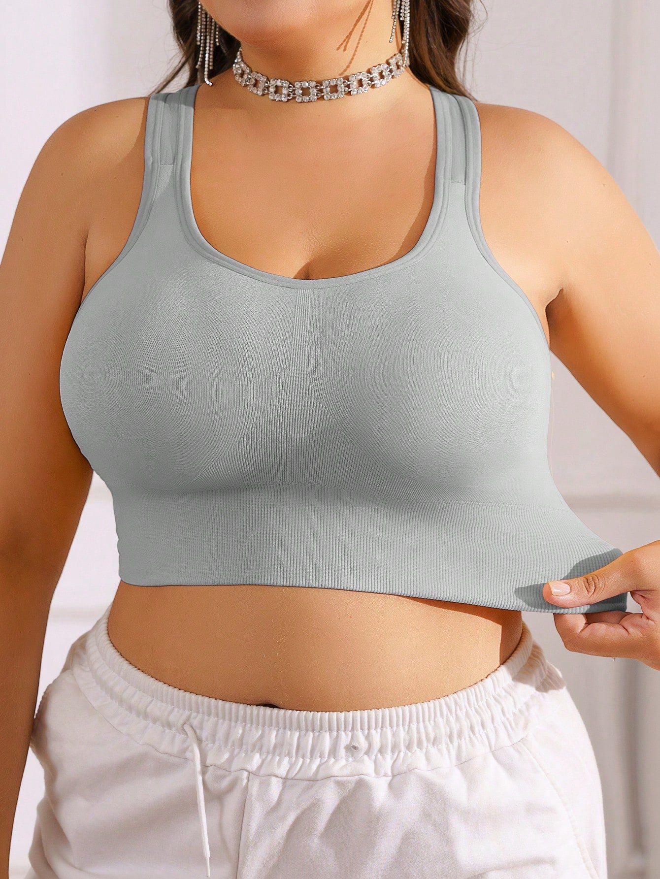 Sportinė liemenėlė SilkySet ML0056 (L-3XL)